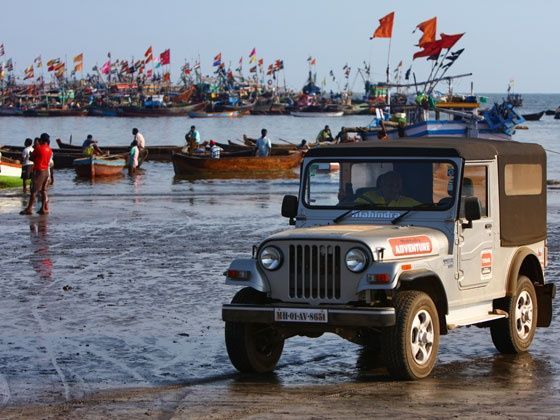  they set out for a drive through the Konkan coast with the Mahindra Thar
