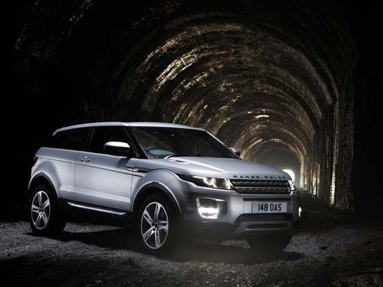 Next up is the car with oodles of style and attitude the Range Rover Evoque