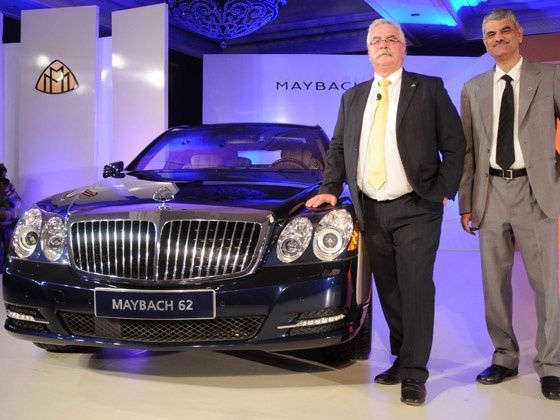 Mercedes Maybach 57 S. luxurious Maybach 57 S