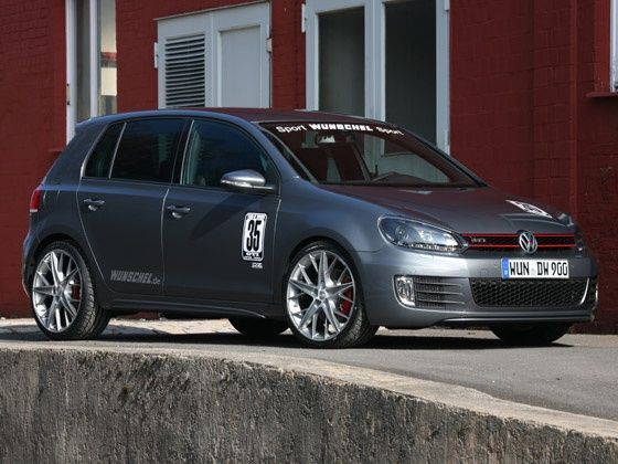 When Volkswagen launched a tunedup version of its venerable Golf Mark I 
