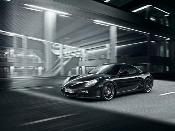 Porsche Cayman Black. The Cayman S Black