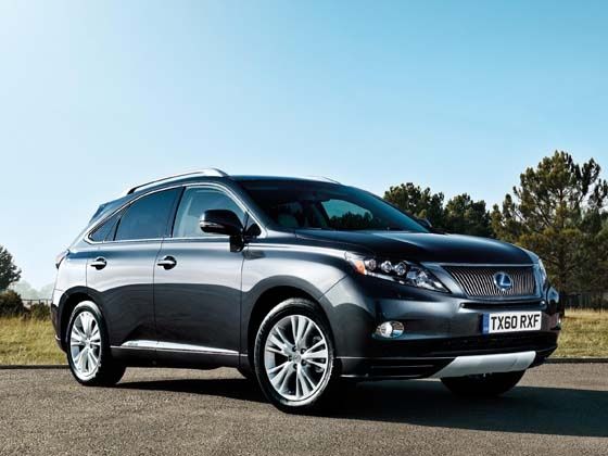The Lexus RX450H SUV The Lexus RX450H SUV