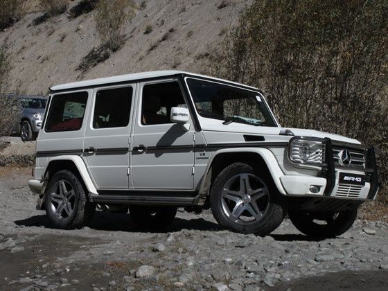 It is about the offroad capabilities of the G55 AMG and the 