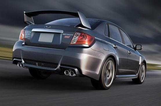 The Impreza is the ultimateperformance Subaru with its highboost 305hp