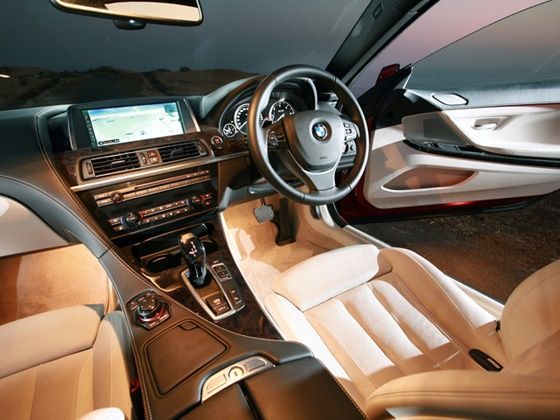 New BMW 6 Series interiors