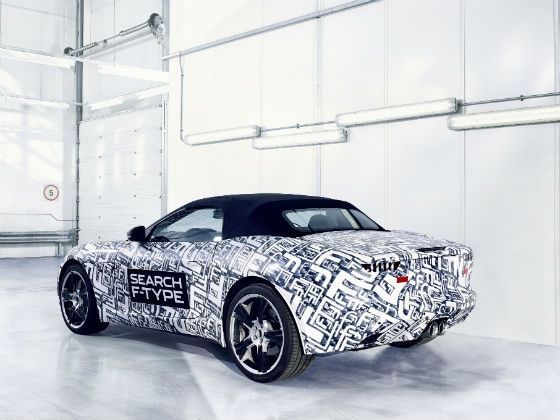 Jaguar F-type rear three quarter Jaguar F-type rear three quarter