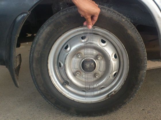 Wheel diameter Wheel diameter