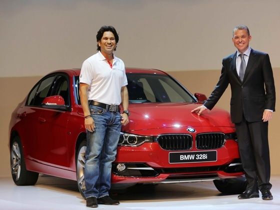 Sachin Tendulkar at the launch of the 2012 BMW 3 Series Sachin Tendulkar at the launch of the 2012 BMW 3 Series