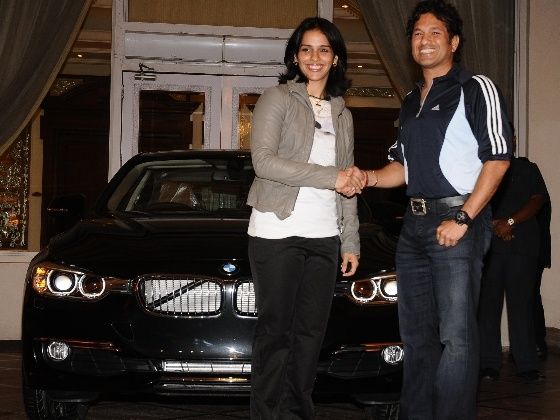Saina Nehwal gifted a BMW 3-Series Saina Nehwal gifted a BMW 3-Series