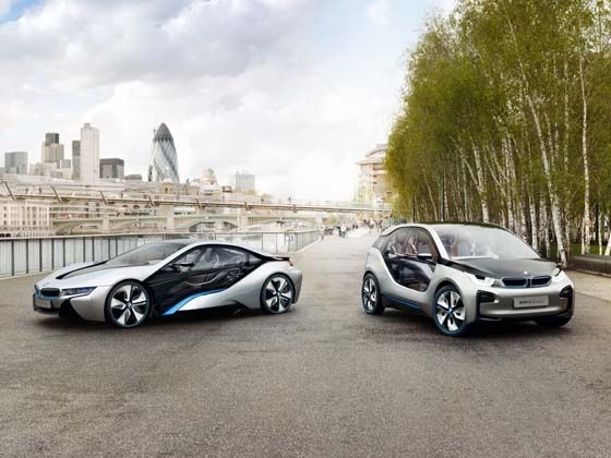 BMW i8 and i3 BMW i8 and i3