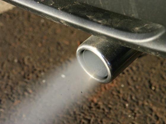 Car exhaust smoke Car exhaust smoke