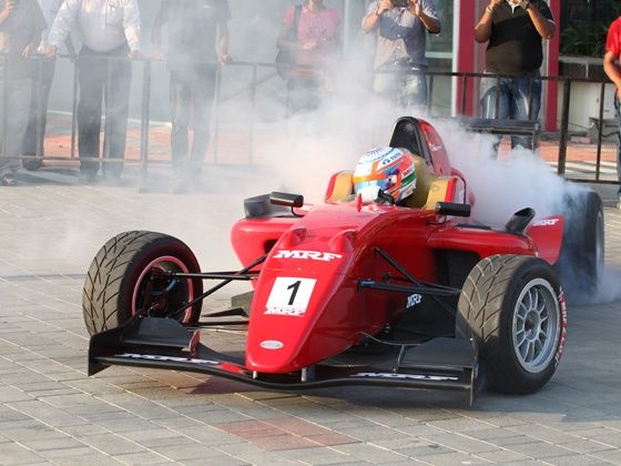 MRF Challenge 2012 - Narain Karthikeyan MRF Challenge 2012 - Narain Karthikeyan