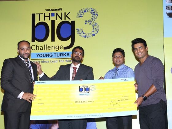 Maruti Suzuki winner of WagonR Think Big Challenge 3 Maruti Suzuki winner of WagonR Think Big Challenge 3
