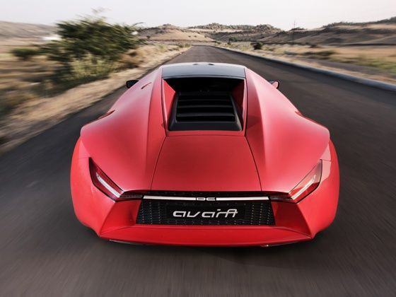 DC Avanti rear profile DC Avanti rear profile