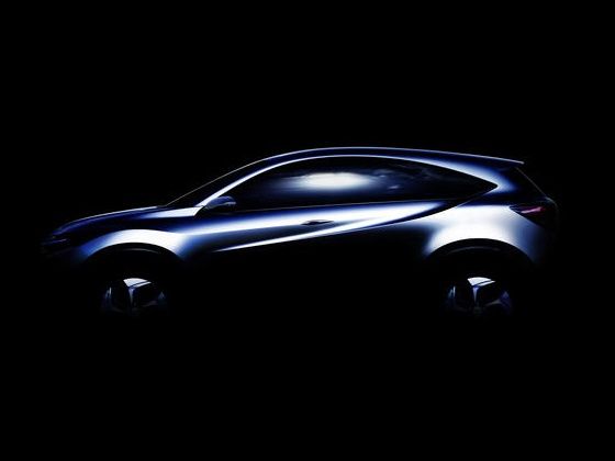 Honda compact Urban SUV concept teaser Honda compact Urban SUV concept teaser