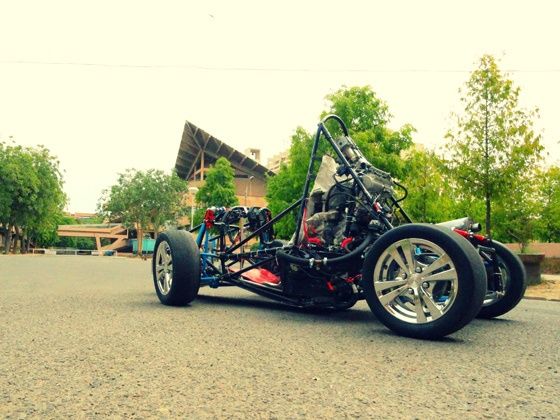 2012 car - before bodywork was put on 2012 car - before bodywork was put on