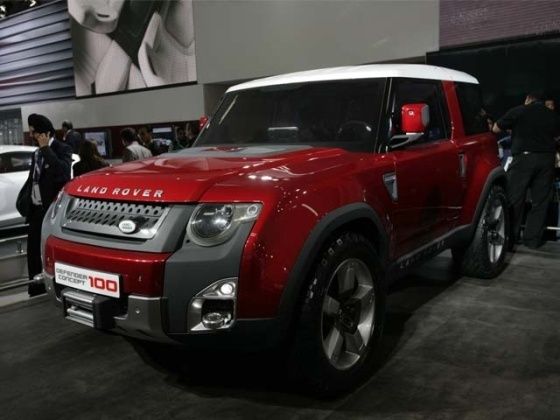 Land Rover Defender DC100 concept Land Rover Defender DC100 concept