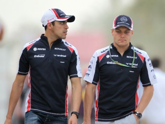 Pastor Maldonado and Valtteri Bottas, 2013
Williams F1 team