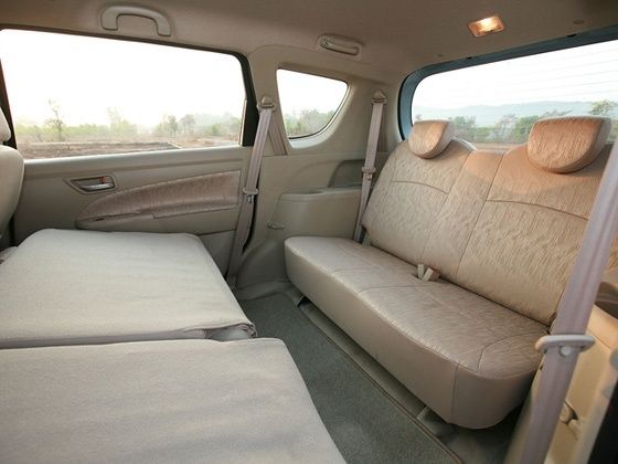 Maruti Suzuki Ertiga third row seating Maruti Suzuki Ertiga third row seating