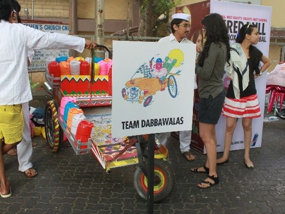2012 Red Bull Soapbox India winners Dabbawalas 2012 Red Bull Soapbox India winners Dabbawalas