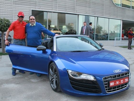  award winning Audi R8 V10 Spyder and the Audi RS5 in their hometowns