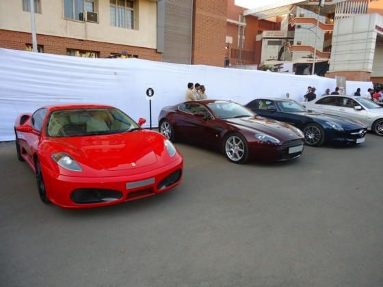 Symbiosis College auto show Symbiosis College auto show