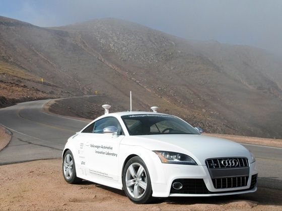 Google Driverless car - Audi TT Google Driverless car - Audi TT