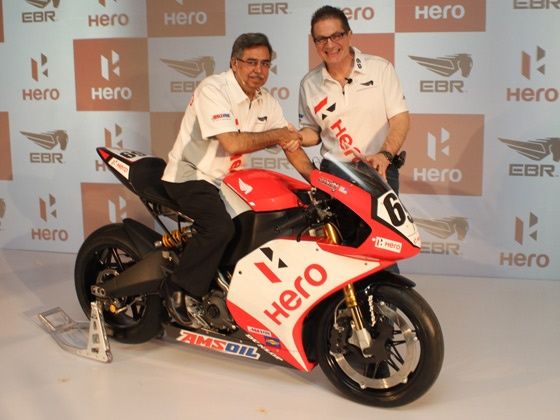Hero MotoCorp partners with Erick Buell Racing Hero MotoCorp partners with Erick Buell Racing