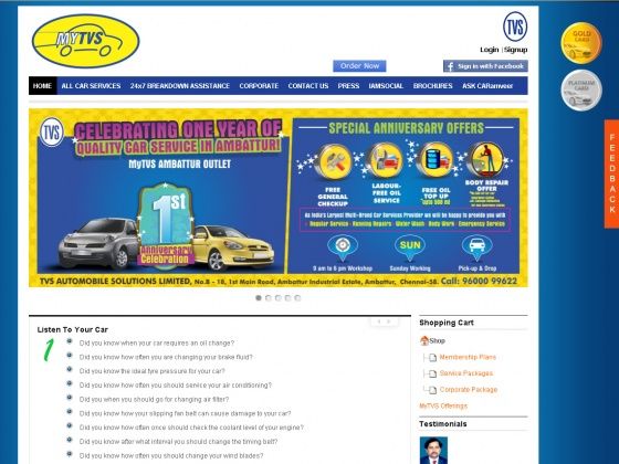 MyTVS new web platform MyTVS new web platform