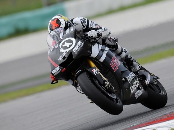 Jorge Lorenzo at Sepang test 2012 Jorge Lorenzo at Sepang test 2012