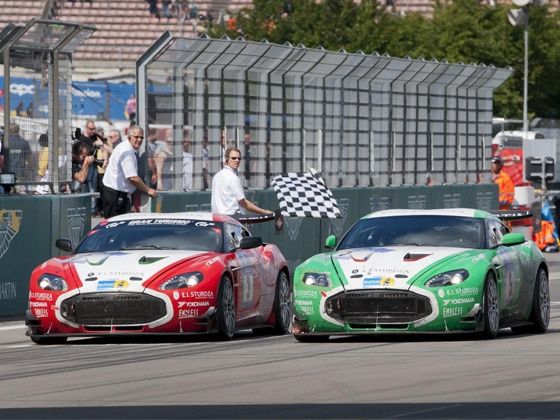 Aston Martin V12 Zagato race cars Aston Martin V12 Zagato race cars