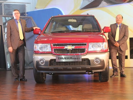 Facelifted Chevrolet Tavera will be available in BSIV version as well Facelifted Chevrolet Tavera will be available in BSIV version as well