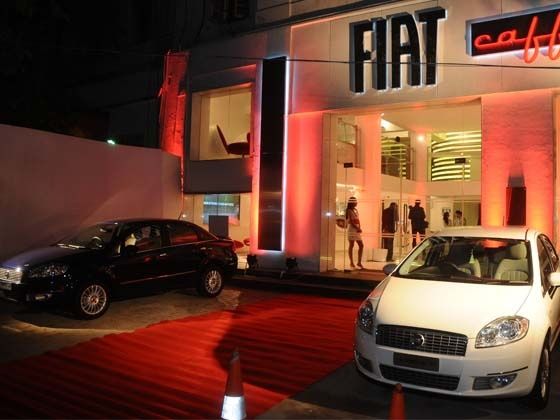 FIAT Caffe inauguration in New Delhi FIAT Caffe inauguration in New Delhi