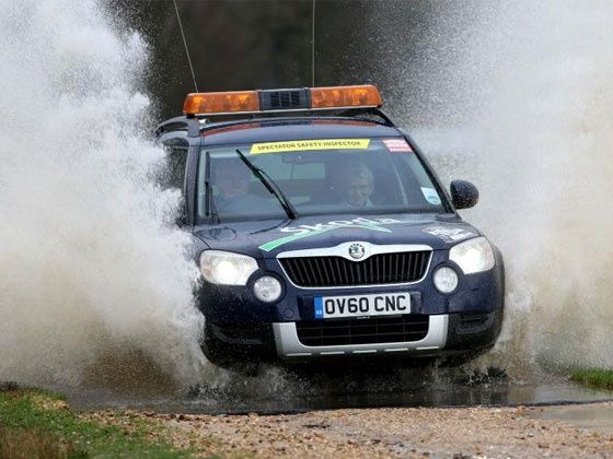 Skoda Yeti Rallye Sunseeker Official car Skoda Yeti Rallye Sunseeker Official car