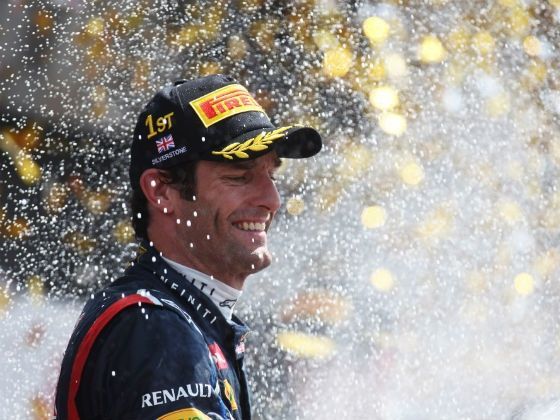 Webber takes win at Silverstone