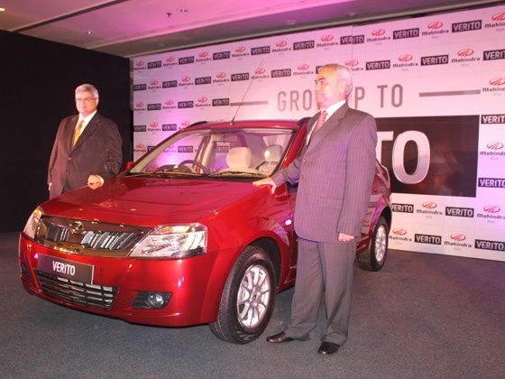 Face-lifted Mahindra Verito Launched Face-lifted Mahindra Verito Launched
