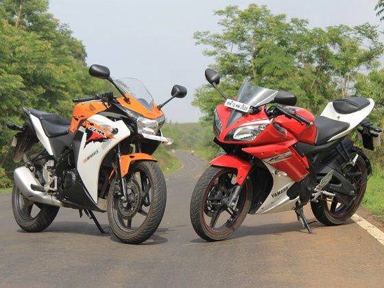 Honda cbr150 vs r15 #3