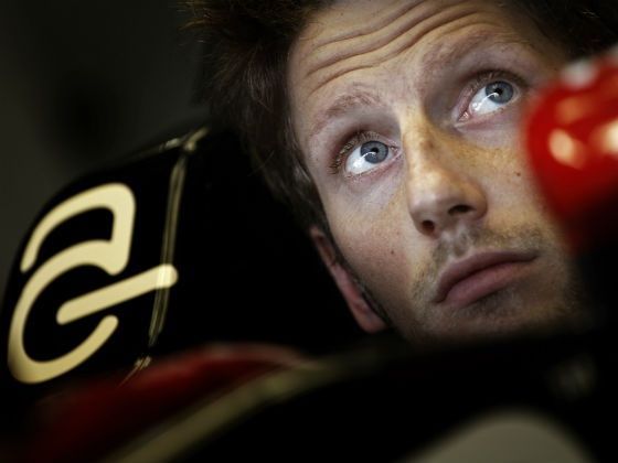 Romain Grosjean Lotus E 20