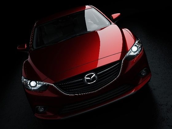 Mazda6 sedan front Mazda6 sedan front