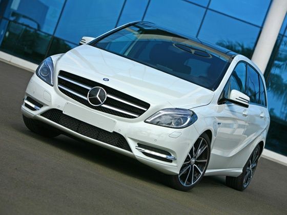 New Mercedes-Benz B-Class front exterior New Mercedes-Benz B-Class front exterior