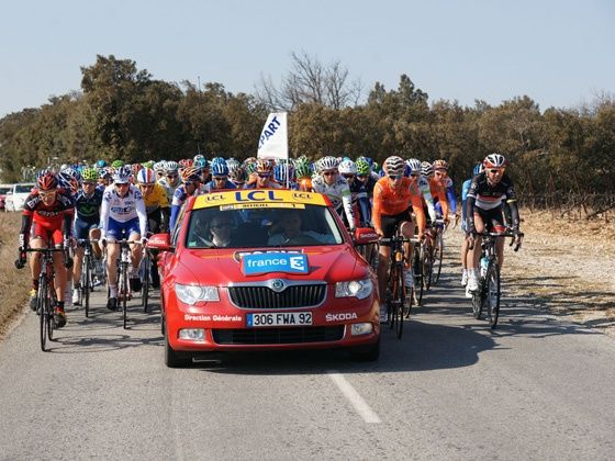 SKODA is the main sponsor of the Tour de France convoy SKODA is the main sponsor of the Tour de France convoy