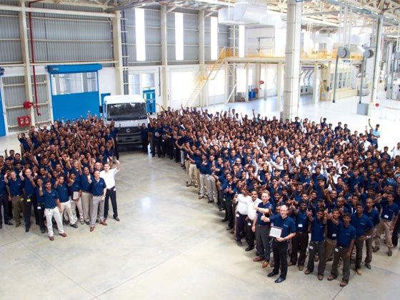 BharatBenz Oragadam plant commences production BharatBenz Oragadam plant commences production