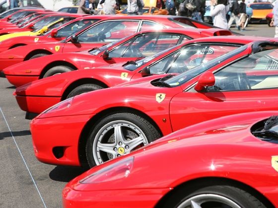 Ferraris at the Silverstone Classic Ferraris at the Silverstone Classic