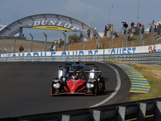 Karun Chandhok driving for the JRM Team at the 24 Hours of Le Mans Karun Chandhok driving for the JRM Team at the 24 Hours of Le Mans