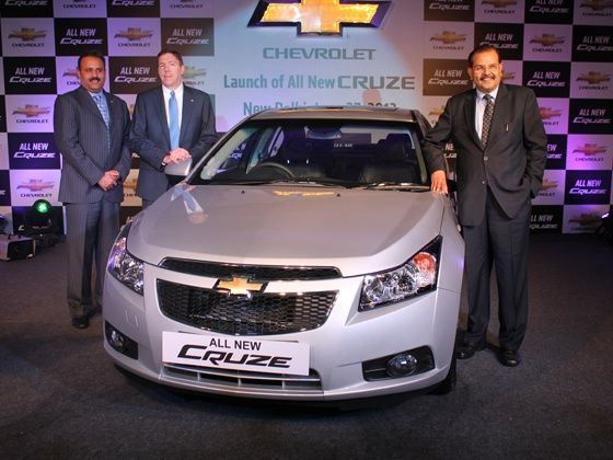 2012 Chevrolet Cruze Launched 2012 Chevrolet Cruze Launched