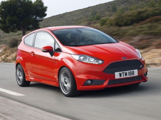 The new Fiesta ST has been developed by Ford Team RS and carries DNA from