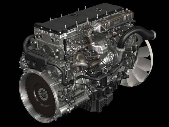 Mercedes heavy truck engines #5