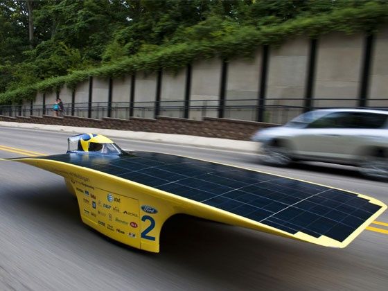 Solar-powered cars Solar-powered cars