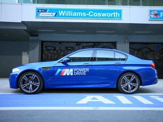 New BMW M5 BIC Test Drive New BMW M5 BIC Test Drive