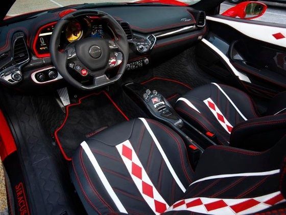 Mansory Ferrari 458 Monaco limited edition interior